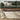 Asiatic London Mirage Mineral Marbled Texture Green Polypropylene Abstract Textured Hallway Runner Rug