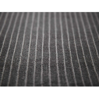 Orient Modern Hand Made Silky Shimmer Plain Stripes Viscose Grey Rug