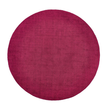 Origins Reef Modern Plain Quality Rug in Raspberry