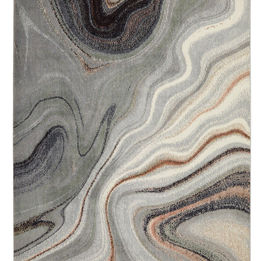 Consept Looms Amara AMA104 Onyx Granite Stone Patterns Sage Green Handmade Jute Abstract Rug