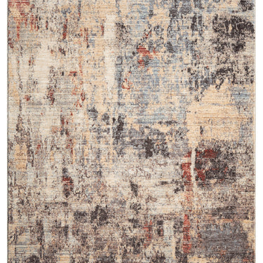 Alia 838GL Multi Short Pile Rose Polypropylene Traditional Abstract Rug
