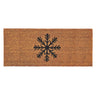 My Coir Insert Snowflake Doormat 23x53 cm