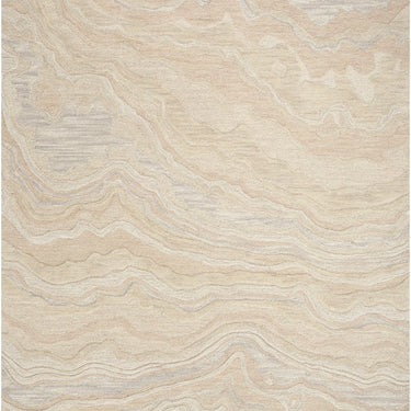 Graceful GRU01 Beige Modern Abstract Wool Rug & Hallway Runner by Nourison