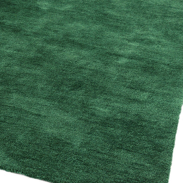 Asiatic London Milo Short Pile Silky Green Shaggy Traditional Modern Rug