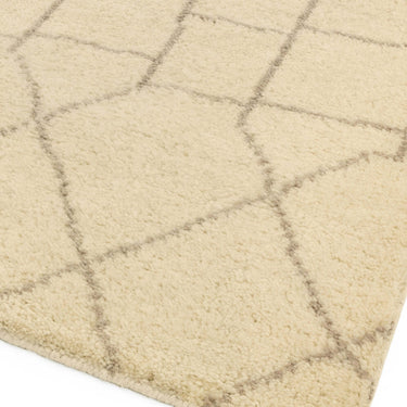 Amira AM05 Hand Made Moroccan Berber Rug in Beige Natural