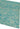 Elona Mosaic Cowhide Hand Made Flatweave Patchwork Leather Rug in Aqua Blue