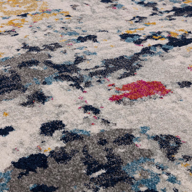 Palette NV38 Multi Colours Abstract Marble Rug for Modern Bedroom Living Room Rug