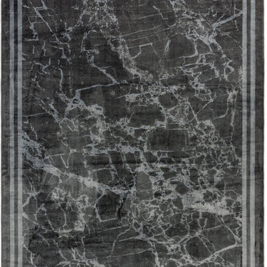 Asiatic London Zehraya ZE03 Grey Border Washable Persian Traditional Vintage Rug