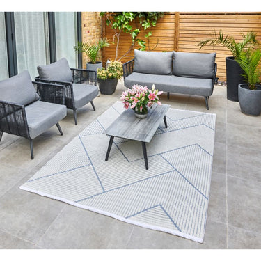 Jazz Indoor Outdoor Rug Garden Bedroom Living Room Patio Geometric Rug