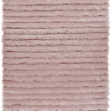 Origins Carved Glamour Adobe Rose Blush Pink Shaggy Rug