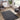 URCO Luxe Faux Fur Super Charcoal Grey Shaggy Textured Plain Rug - X-Small 60x100 cm (2'x4')