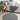 Origins My Grey Washable Non-Slip Polypropylene Shaggy Rug - Round 100x100 cm (3'4"x3'4")