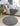 Origins My Grey Washable Non-Slip Polypropylene Shaggy Rug - Round 100x100 cm (3'4"x3'4")