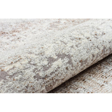 Rossa ROS03 Modern Abstract Hallway Runnner Rug in Beige Stone 80x240 cm (2'8''x7'10'')