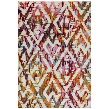Amelie Modern Art Abstract Geometric Painterly Designs Colourful Rugs