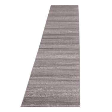Plus 8000 Modern Plain Black Grey, Pink, Beige Rug Hallway Runner