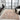 Alia 524AR Short Pile Grey Rose Polypropylene Traditional Floral Rug - Medium 120x170 cm (4'x5'6")