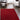 Chicago Shaggy Modern Plain Rug Hallway Runner Circle in Red