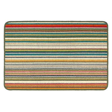 My Mat Stain Resistant Washable Home Entrance, Kitchen, Hallway, Entryway Non-Slip Rug Candy in Multi Green