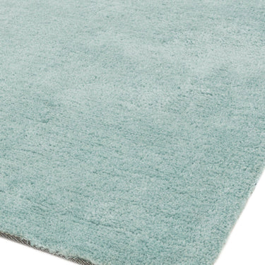 Asiatic London Milo Short Pile Silky Duck Egg Shaggy Traditional Modern Rug