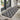 My Stain Resistant Leaf Charcoal Washable Non-Slip Polypropylene Bordered Doormat - Runner 67x150 cm (2'3"x5')