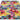 Carnaval CAR103 Vibrant Multi Colours Modern Geometric Squared Pattern Rug by Concept Looms