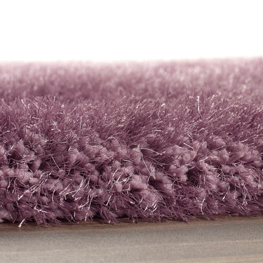 Origins Extravagance High Pile Fluffy Modern Shaggy Lilac Rug