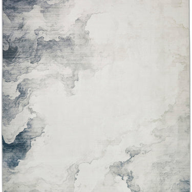 Consept Looms Liberty LIB112 Ivory Slate Washable Non-Slip Modern Rug