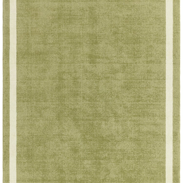 Asiatic London Albi Green Border Classic Pure Wool Bordered Modern Rug