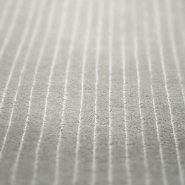 Orient Modern Hand Made Silky Shimmer Plain Stripes Viscose Dove Grey Rug