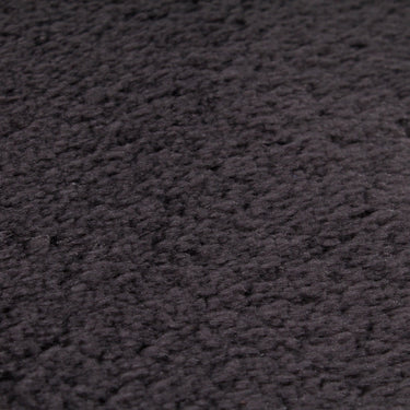 Lulu Plain Extra Soft Shaggy Rug in Charcoal