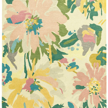 Reef Floral RF10 Hand Tufted Rug in Pink Multi