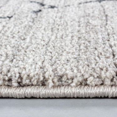 Taznaxt 5101 Traditional Tribal Berber Design Beige and Cream Rug