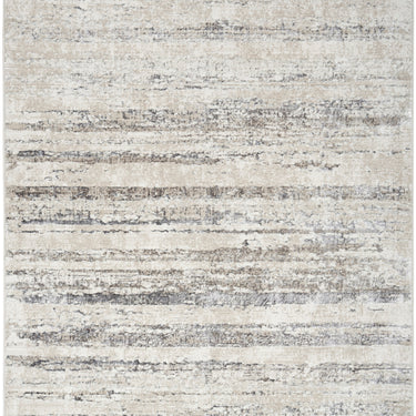 Glitz GLZ10 Silky Shimmer Cream Grey By Abstract Textured Modern Hallway Runner Rug