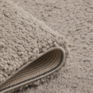 URCO Super Comfy Grey Shaggy Plush Soft Rug