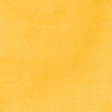 URCO Luxe Faux Fur Super Ochre Yellow Shaggy Textured Plain Rug