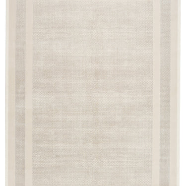 Grand Street GRN05 Silky Ivory Taupe By Abstract Textured Modern Rug