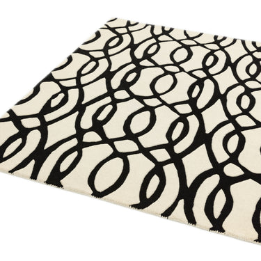Matrix Wire Wool Rug Hand Made Luxury Soft Modern Abstract Geometric Rug