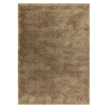 Asiatic London Atlas Thick Pile Natural Polypropylene Shaggy Textured Rug