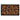 My Printed Coir Leopard Border Non-Slip Bordered Doormat 45x75 cm