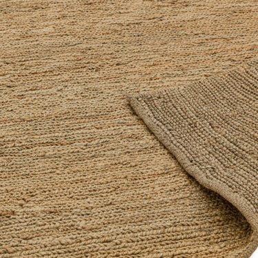 Jute Soumak Hand Woven Flatweave Modern Plain Rug in Natural