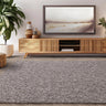 Asiatic London Boden Bobble Stone Grey Washable Wool Polypropylene Textured Rug - X-Large 200x290 cm (6'7"x9'6")