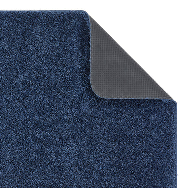Howler & Scratch Washable Non Slip Shaggy Rug in Midnight Blue