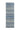 Origins Fine Stripes Hand Loom Woven Wool Rug Halway in Blue Beige