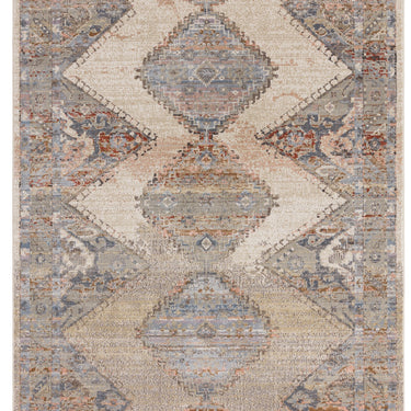 Zola Lisar Traditional Persian Medallion Rug in Beige