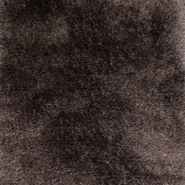 Mayfair Modern Plain High Pile Luxurious Shaggy Rug in Grey