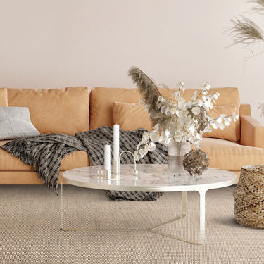 Global Plain Flatweave Organic Jute Rug in Beige Natural