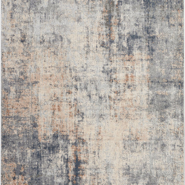 Rustic Textures RUS01 Modern Abstract Rug in Grey Beige