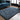 Asiatic London Opulence Petrol Blue Luxurious Shine Fluffy Soft Cotton Shaggy Textured Hallway Runner Rug - Small 80x150 cm (2'6"x5')