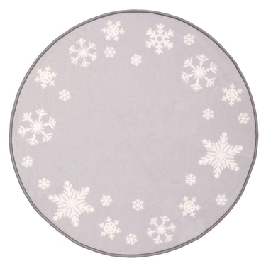 Floor Matters Let It Snow Christmas Tree Washable Non-Slip Doormat